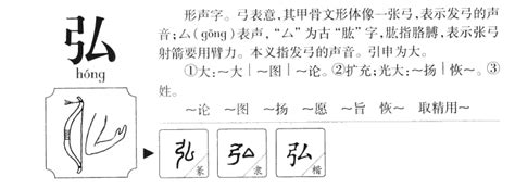 弘名字意思|弘字取名的寓意和象征